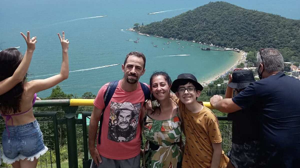 Se accidentó profesor de la Técnica Nº 1 de La Unión junto a su familia, cuando iban a Florianópolis en Brasil