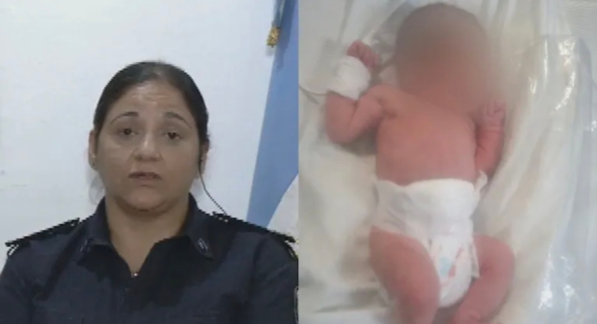 El dram&aacute;tico relato de la polic&iacute;a que rescat&oacute; a la beba abandonada en un tacho de basura en San Martin