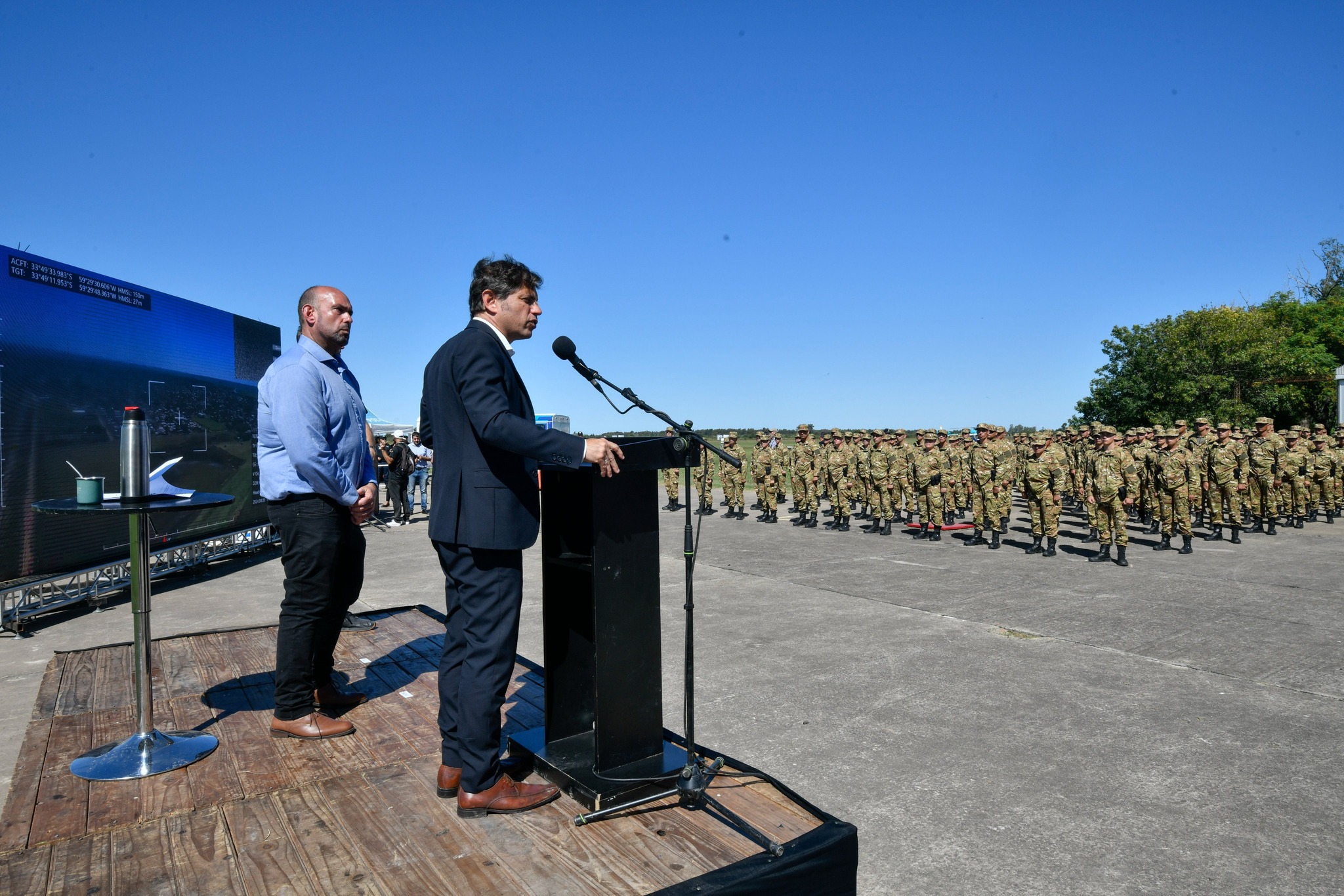 La Provincia present&oacute; 250 agentes que se suman a la Polic&iacute;a Rural