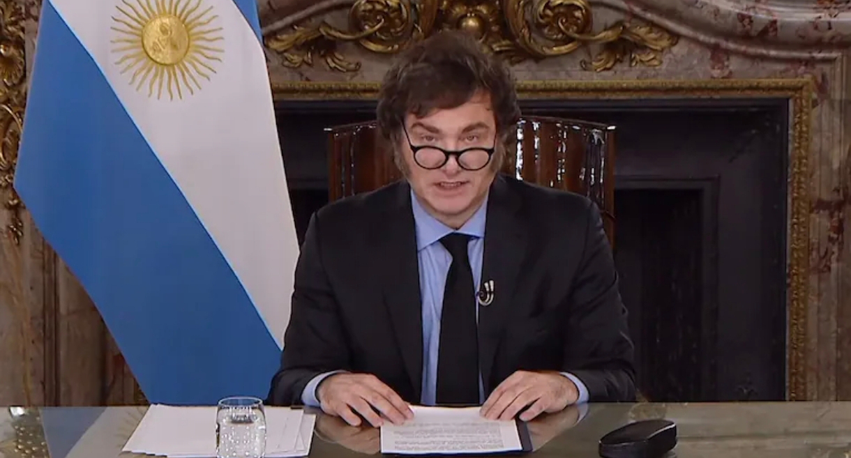 Milei hablará en Cadena Nacional después de la confirmación del acuerdo con el FMI y el levantamiento del cepo