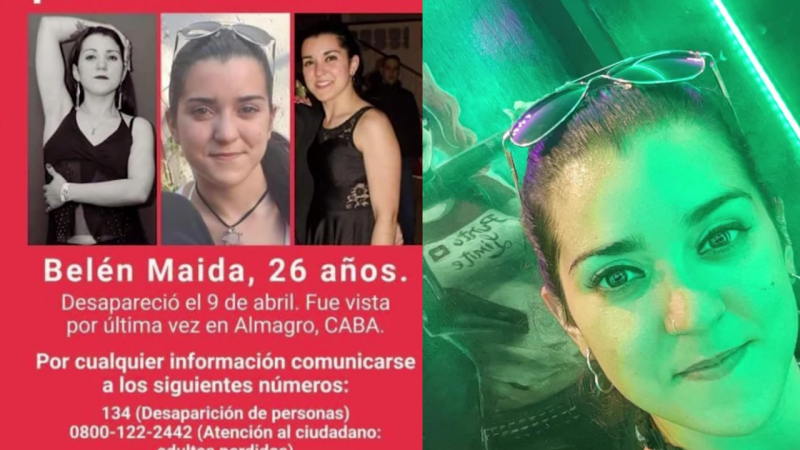 Bélen está desaparecida desde hace un mes: los familiares y amigos piden ayuda