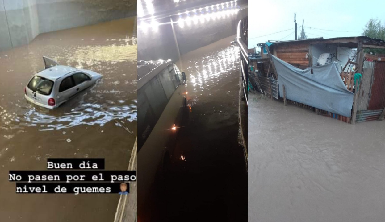 Triste pero es real la perdida de sus pertenencias por la inundaciones en Ezeiza