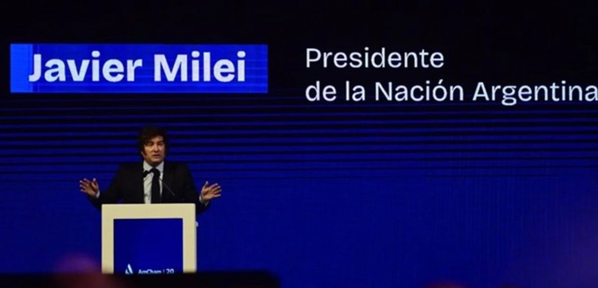 Milei a empresarios: 
