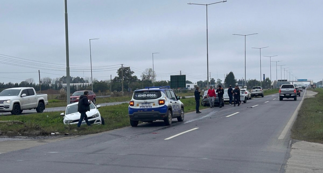 Accidente en la Ruta 58 entre Canning y San Vicente: dos heridos