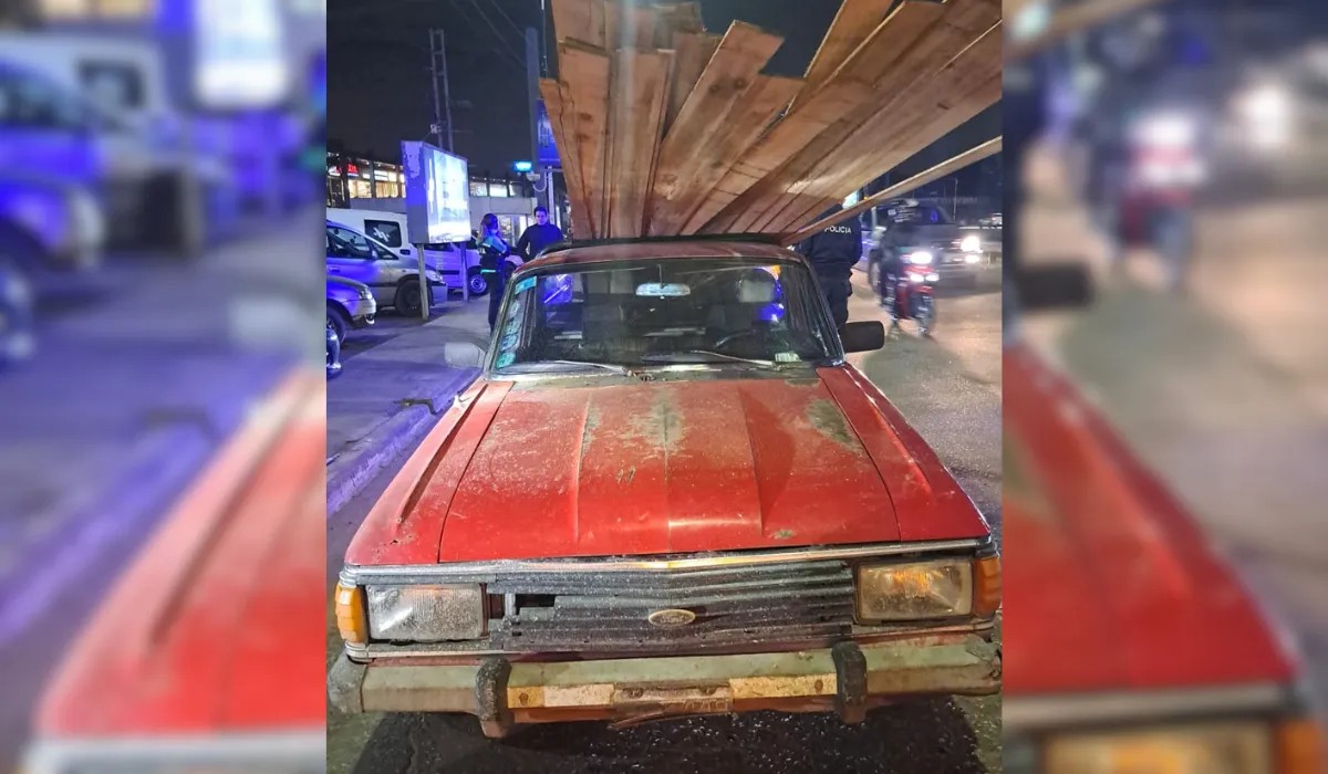 Detuvieron a dos personas que robaron madera de un depósito en Ezeiza