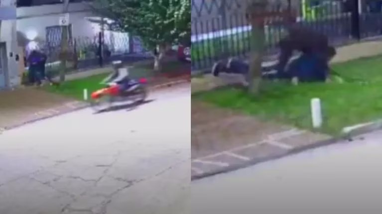 Dos motochorros atacaron a un joven con una picana eléctrica para robarle el celular en Quilmes