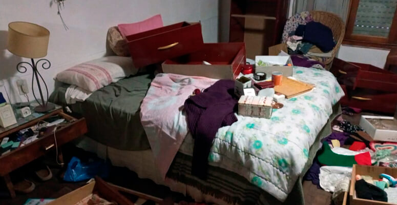 Violento asalto a una jubilada, a su hija y a su nieto: los maniataron a todos en Cañuelas