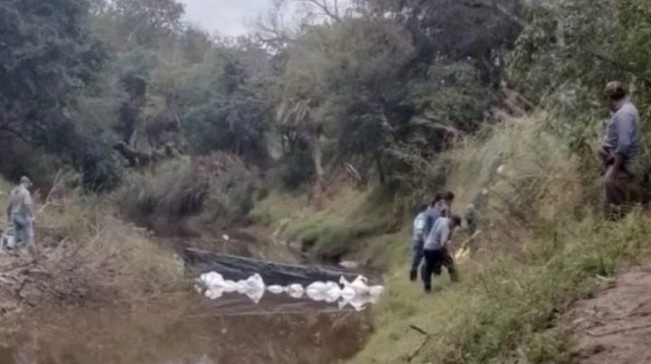 Así es la zona donde encontraron restos óseos que podrían ser de Cecilia Strzyzowski