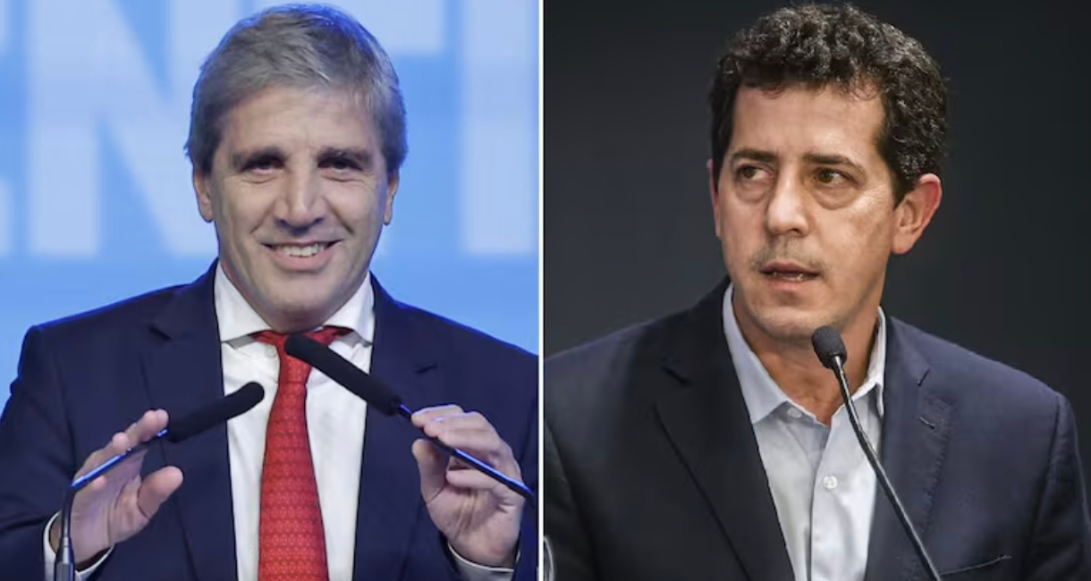 Dura respuesta de Luis Caputo a las críticas de Wado de Pedro: “Burro, basura y corrupto”