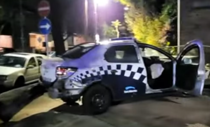 Persecución y choque en Núñez: hay dos policías heridos de gravedad y dos delincuentes se dieron a la fuga