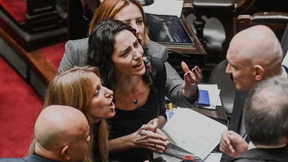Empujones, gritos e insultos a Espert: por qué se levantó la sesión en Diputados
