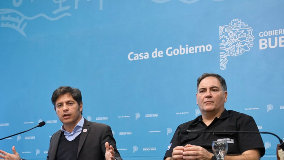 Según el ministro de Seguridad de Kicillof, los policías apartados eran “célula militante” de LLA