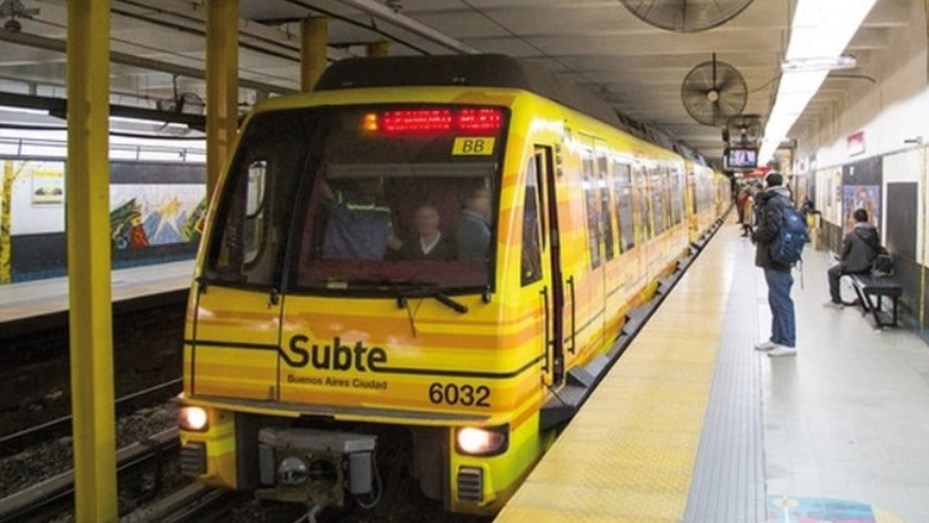 Los metrodelegados anunciaron un paro de subte para el lunes en todas las líneas