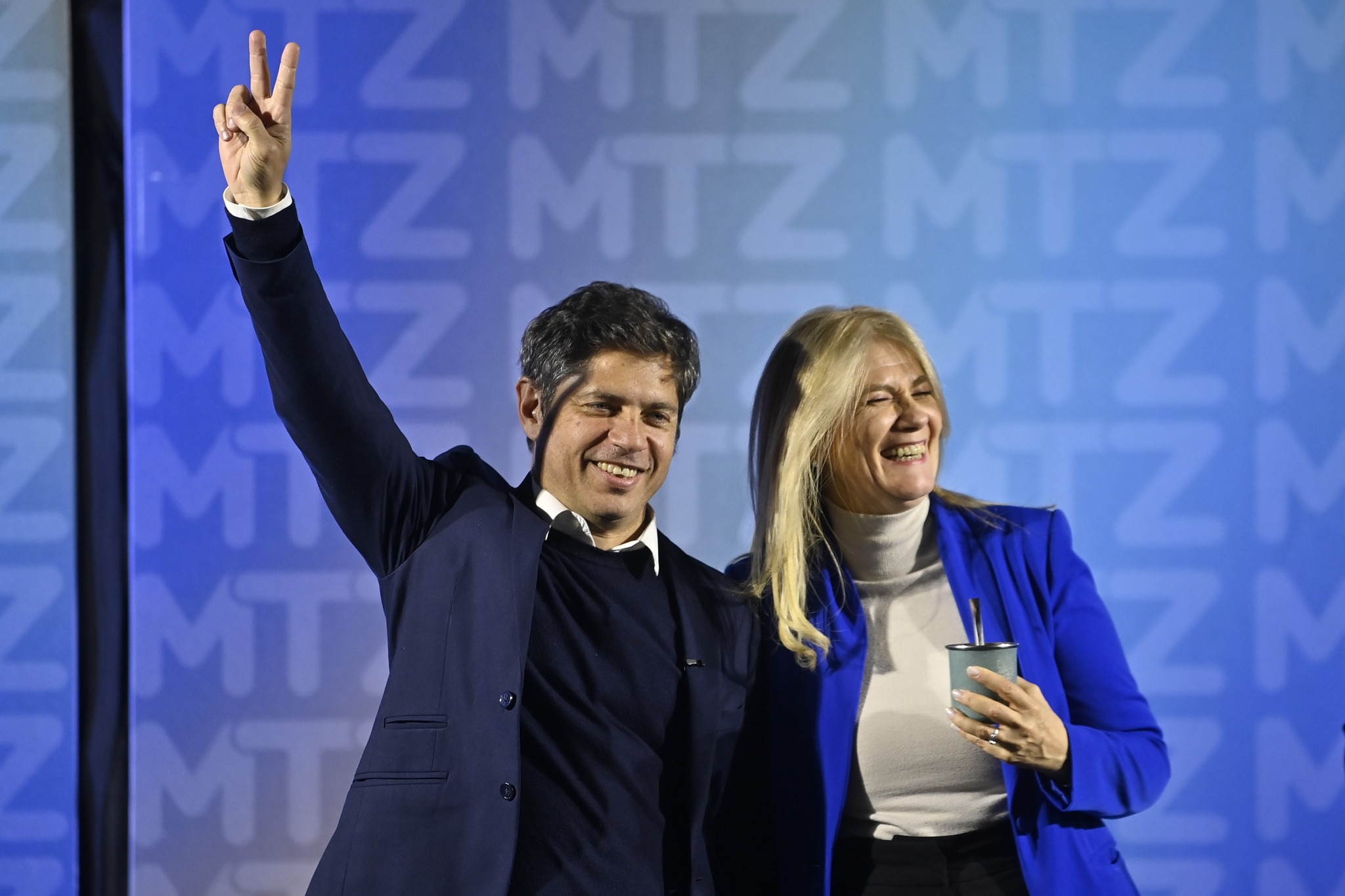 Kicillof: "Milei vino un rato a sacarse una foto, pero no se anima a caminar los barrios de La Matanza"
