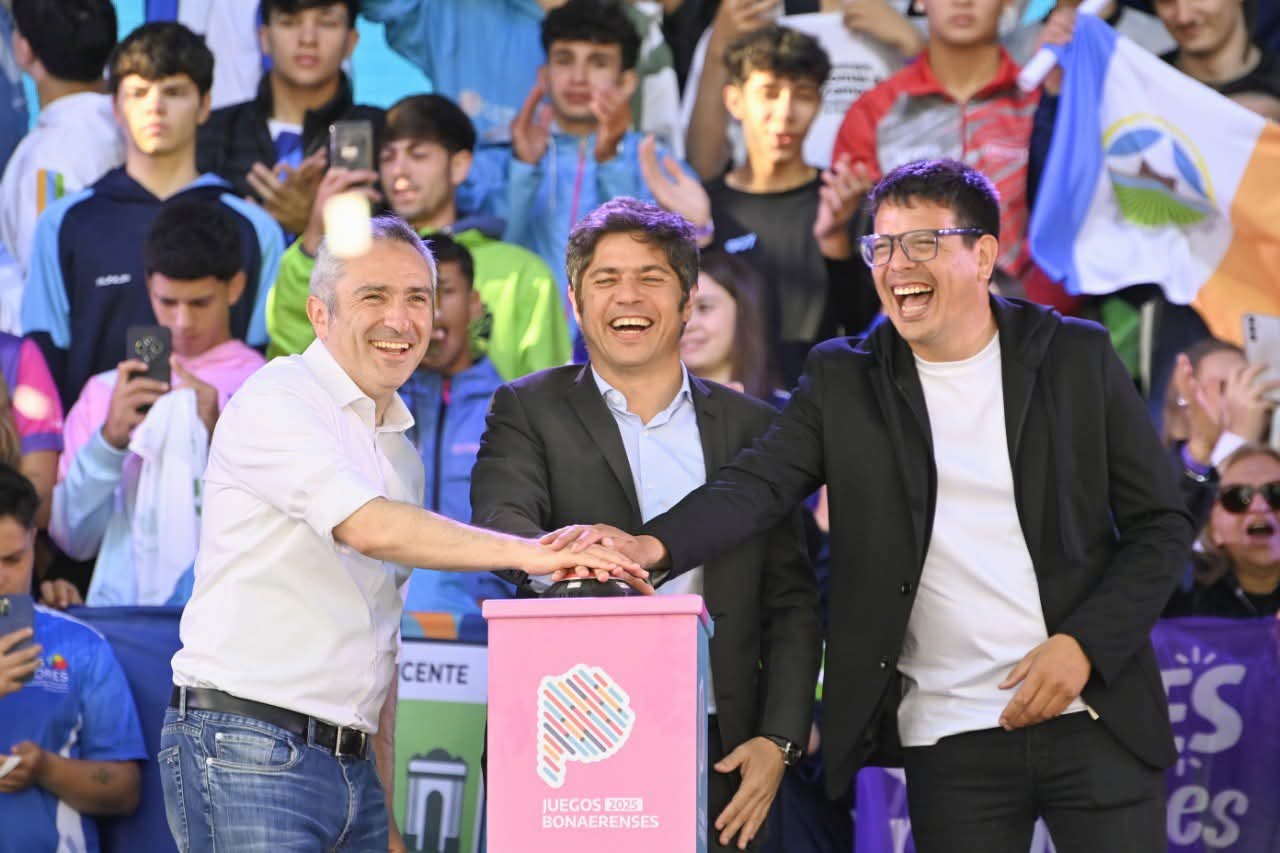Kicillof encabezó la apertura de la etapa final de los Juegos Bonaerenses 2025