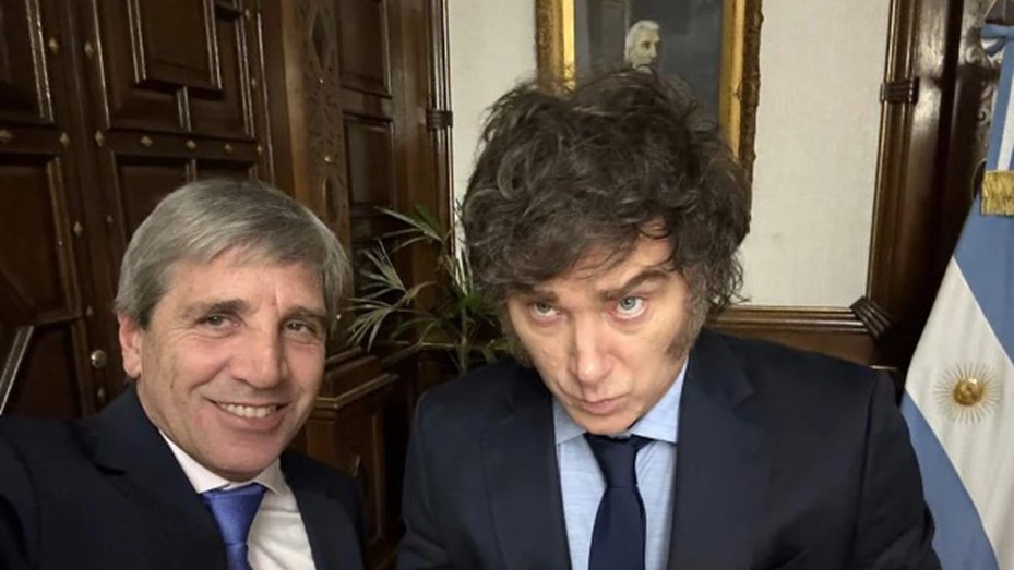 Milei y Caputo se reunirán este viernes con el banquero más influyente del mundo
