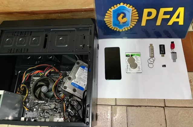 Allanamientos en Ezeiza, desarticularon una red que producía material de abuso sexual infantil