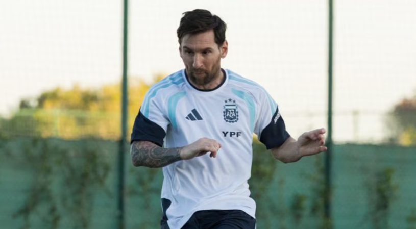 Tras la llegada de Lionel Messi, la Selección argentina entrenó por primera vez para el amistoso ante Angola