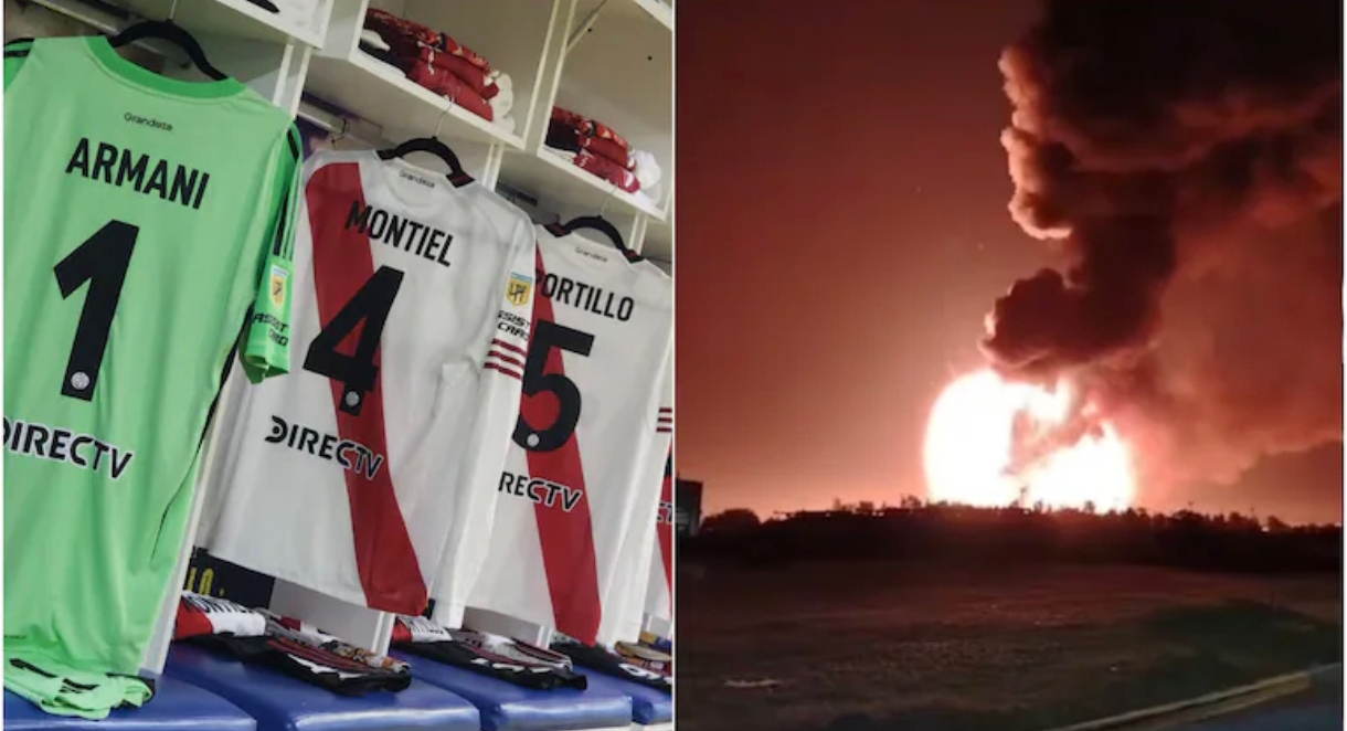 Un jugador de River sufrió las consecuencias de la explosión en Ezeiza