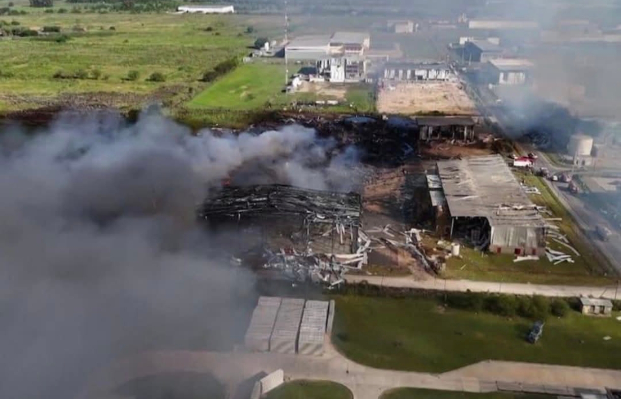 Se reactivaron las llamas en el Polígono Industrial Spegazzini