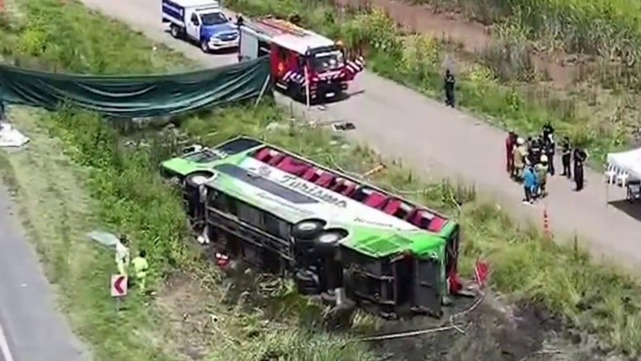 Vuelco en Ruta 2: el chofer del micro fue imputado por homicidio culposo