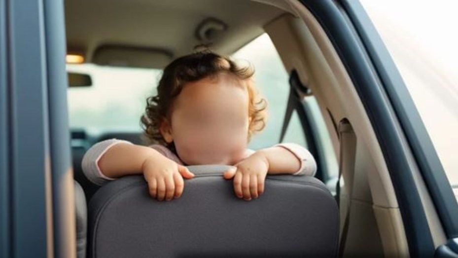 Rescataron a una nena dentro de un auto: los padres la dejaron encerrada para ir a comprar