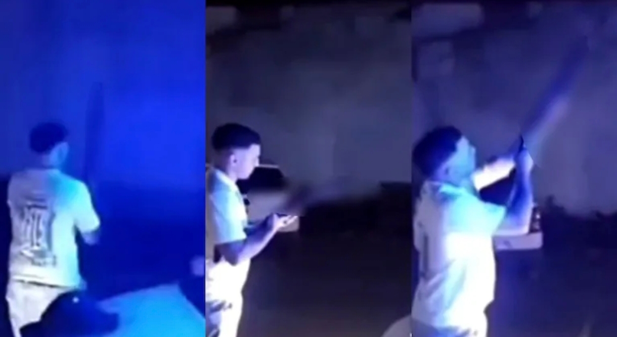 Apartaron al joven polic&iacute;a que se film&oacute; disparando al aire en medio de los festejos de Navidad en Ca&ntilde;uelas